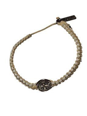 My Saint My Hero Bracelet Inspirational Blessed Woven Cord Spiritual Religious